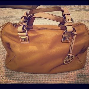 Michael Kors bowling bag satchel purse